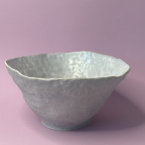 Grosse Keramikschale hellblau